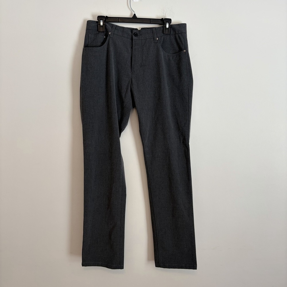 Enzo Tovare Gray Pants Sz 32 X 30.5 Casual Workwear Preppy Everyday Career READ